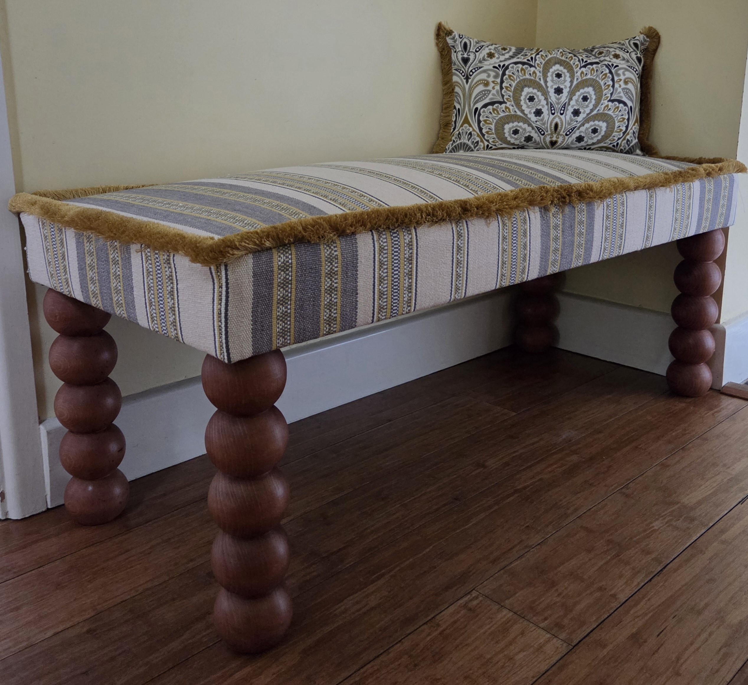 Traditional Stool with cushion